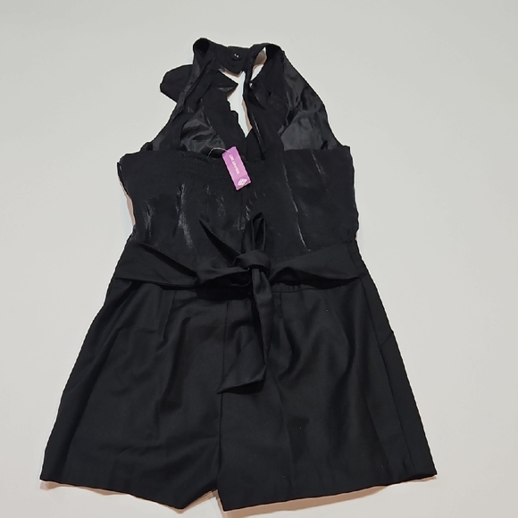 Smart Set Black Ruffled Jumpsuit - Picture 8 of 14